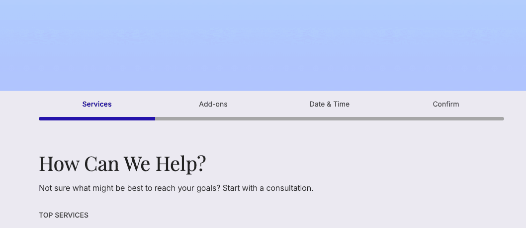 Advanced Booking Features